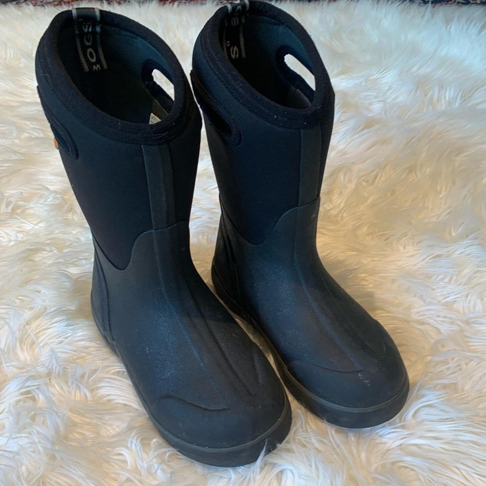 Bogs Kids Black Rain & Snow Boots - Kids
